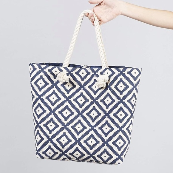 Summer And Rose NWT Beach Tote Bag - Picture 1 of 7